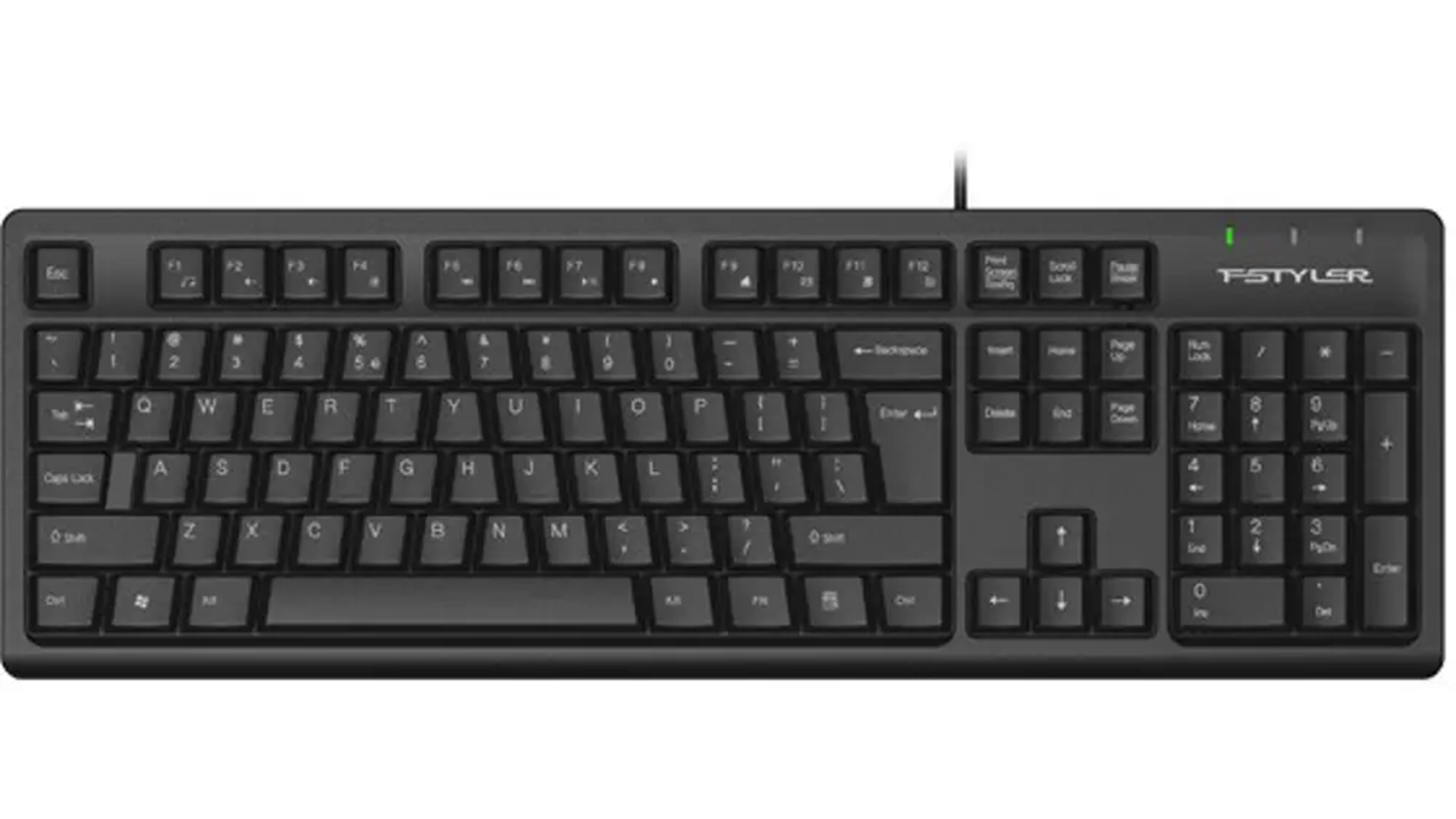 PC klávesnica A4tech Fstyler FKS12 CZ/US