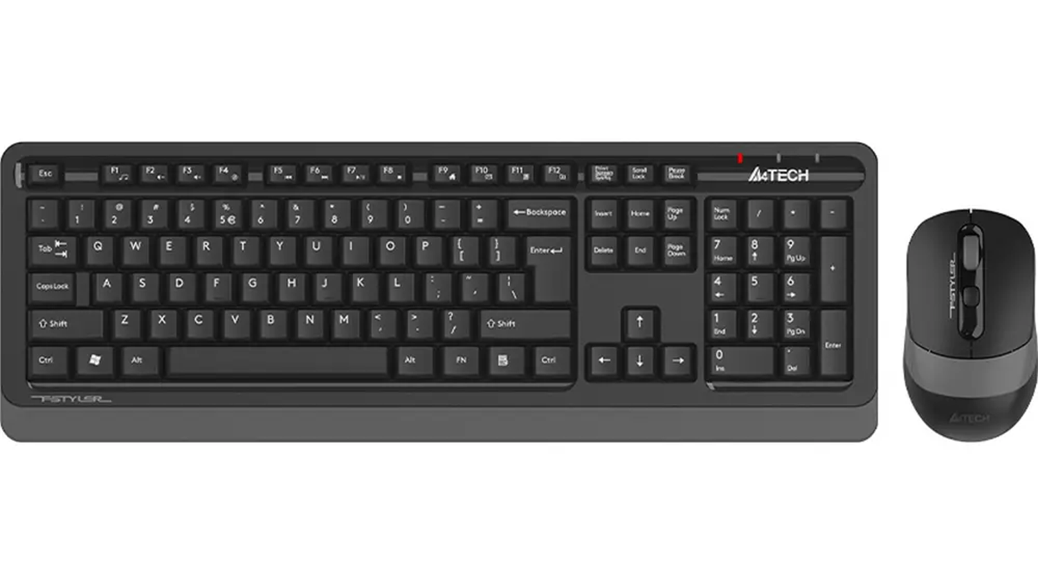 Súprava klávesnice a myši A4tech Fstyler FG1010 Grey CZ