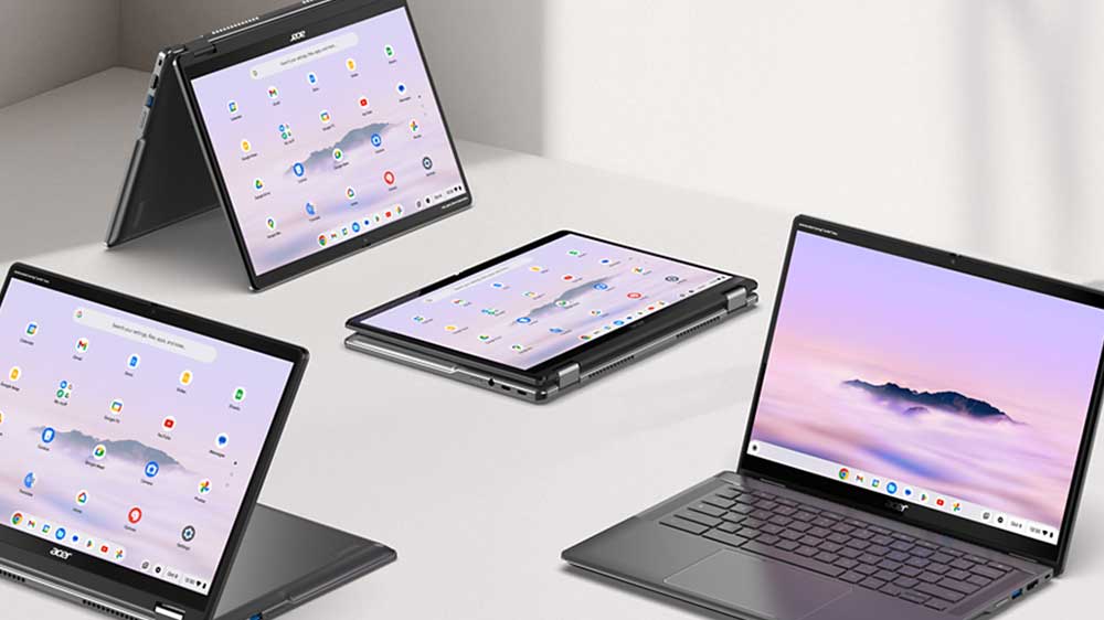 Notebook Acer Chromebook Plus Spin 514 a přeměna na tablet_02