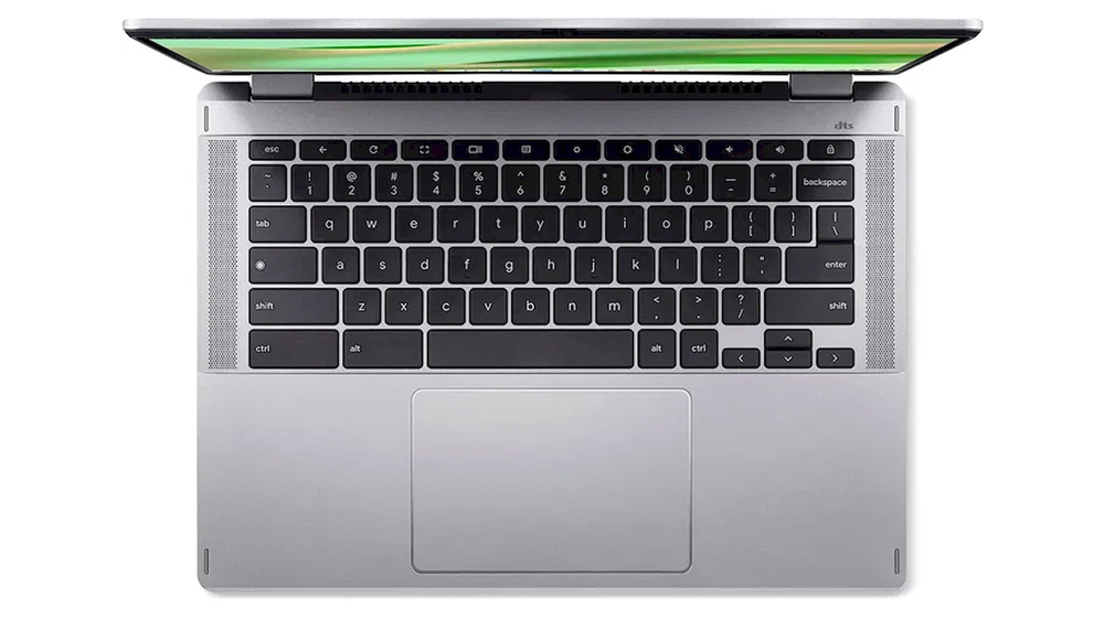 Klávesnice notebooku Acer Chromebook Spin 314 (CP314-2HN-C7XU) a hladký touchpad OceanGlass_04