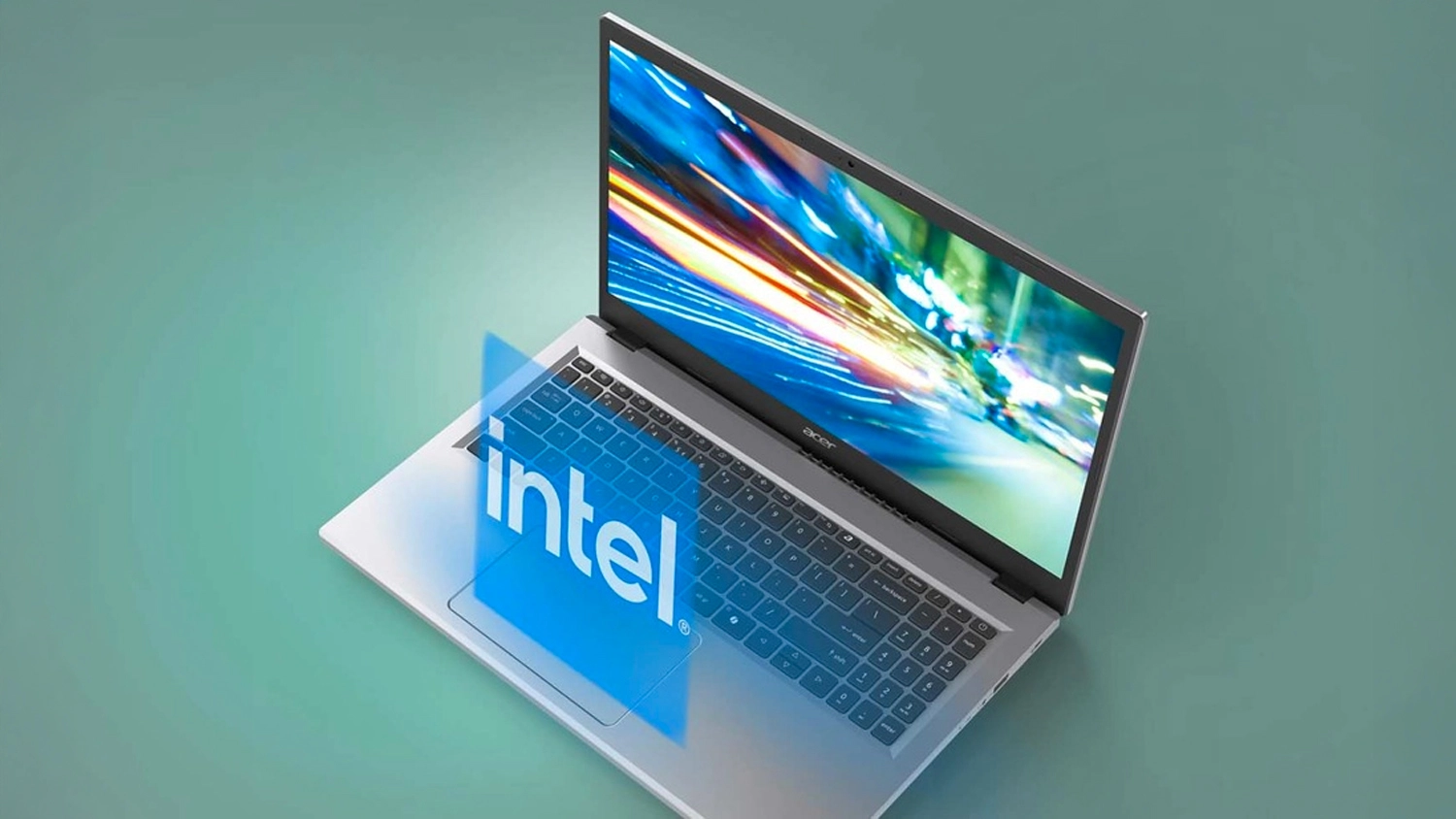 Notebooku Acer Aspire s vizualiz&aacute;ciou procesora Intel