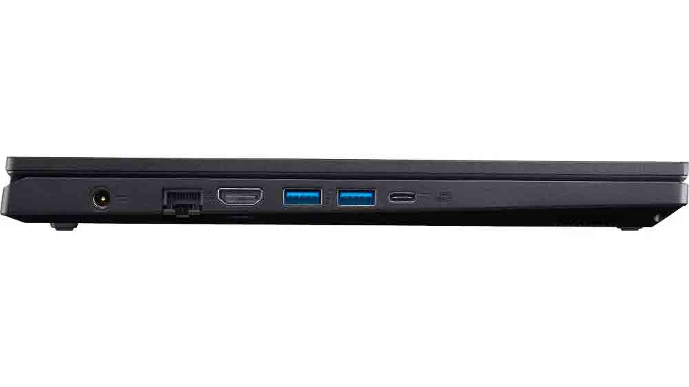 Pohľad zo strany na porty notebooku Acer Nitro V 15 ANV15-41-R95W_05