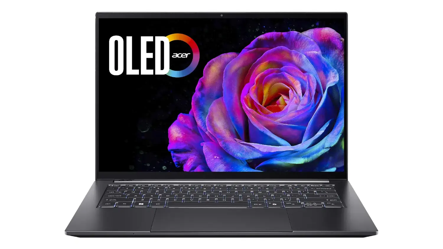 Notebook Acer Swift X 14 AI SFX14-73G-990T celokovový tmavo šedý