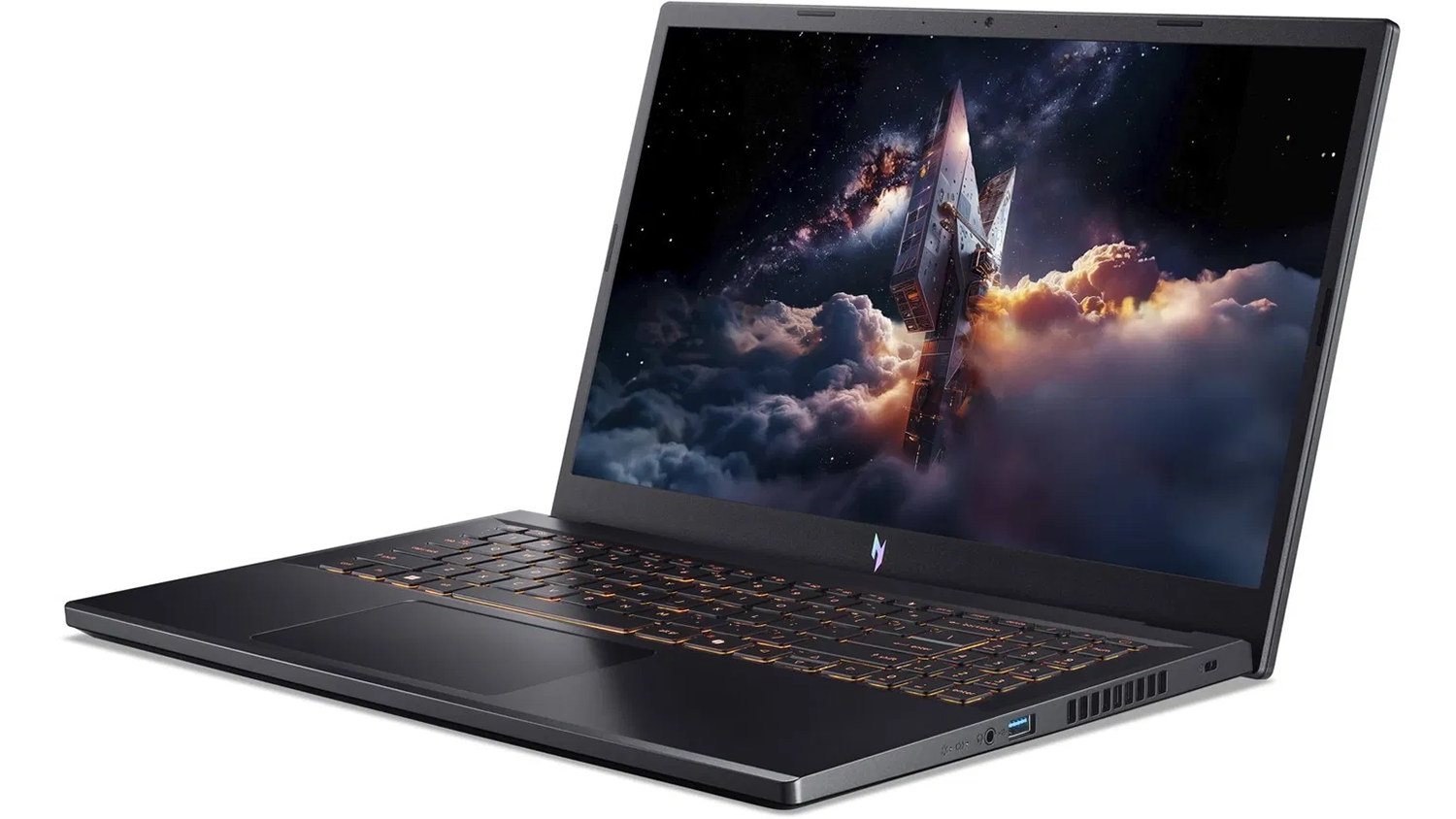 Notebook Acer – pohľad zo strany