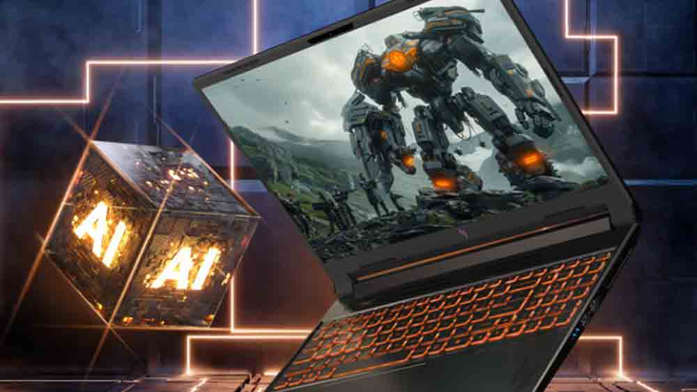 Grafické spojení AI a notebooku Acer Nitro V 16 AI ANV1642R0YY_02