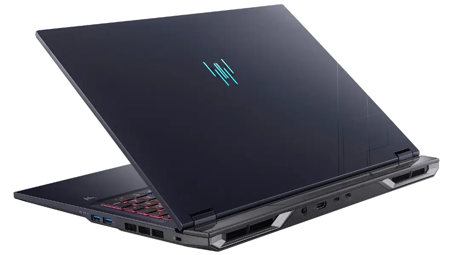 Notebook Acer – pohľad zo strany