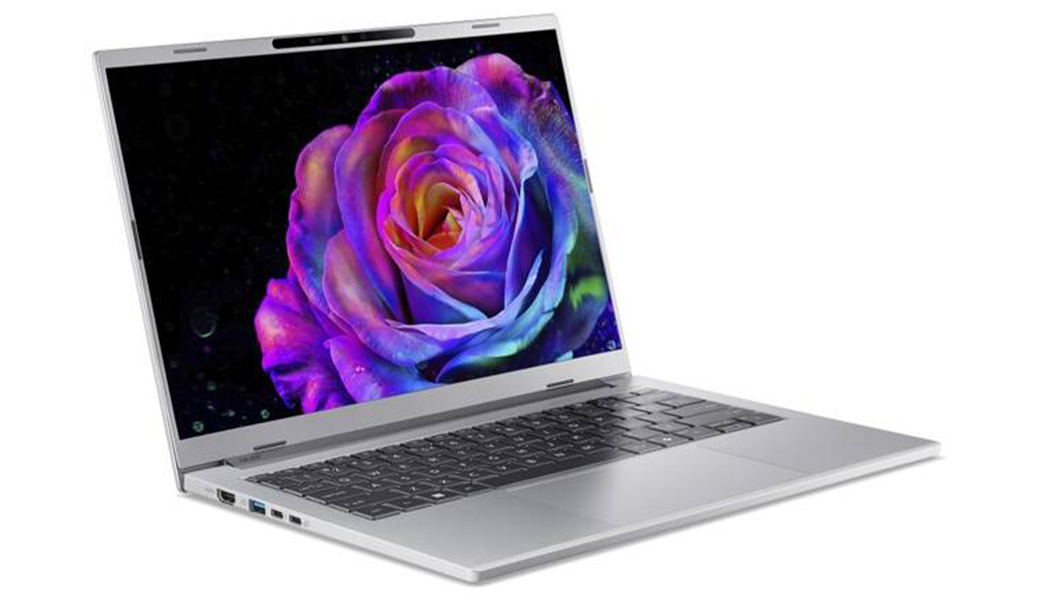 Notebook Acer Aspire 14 AI A14-61M-R5VQ pohľad šikmo spredu
