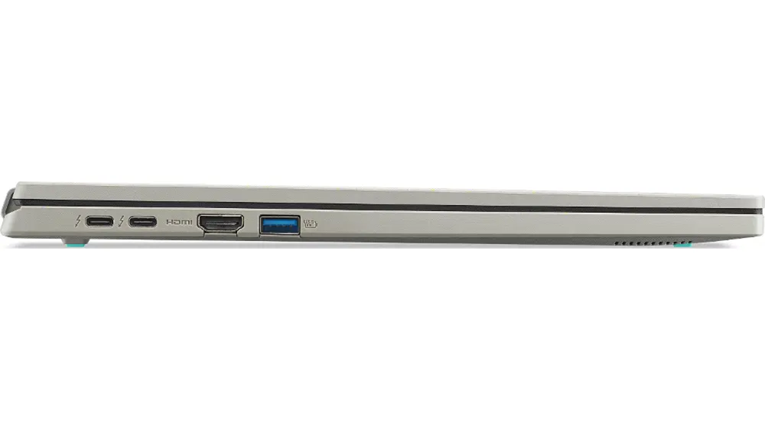 Notebook Acer Aspire Vero 16 AV16-71P-74WA pohľad zboku