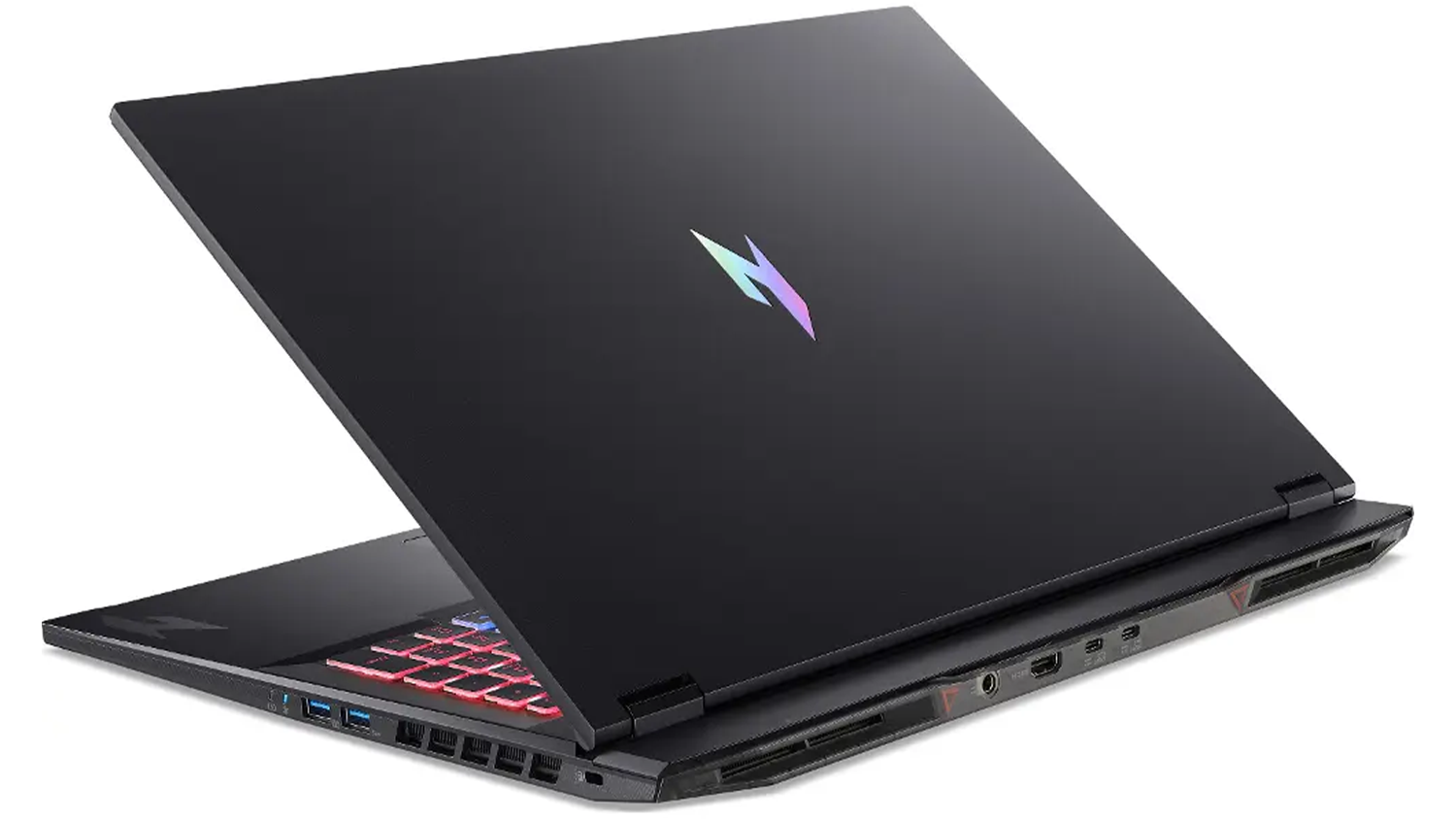 Notebook Acer Nitro 18 AI AN18-61-R3KG pohľad šikmo zozadu
