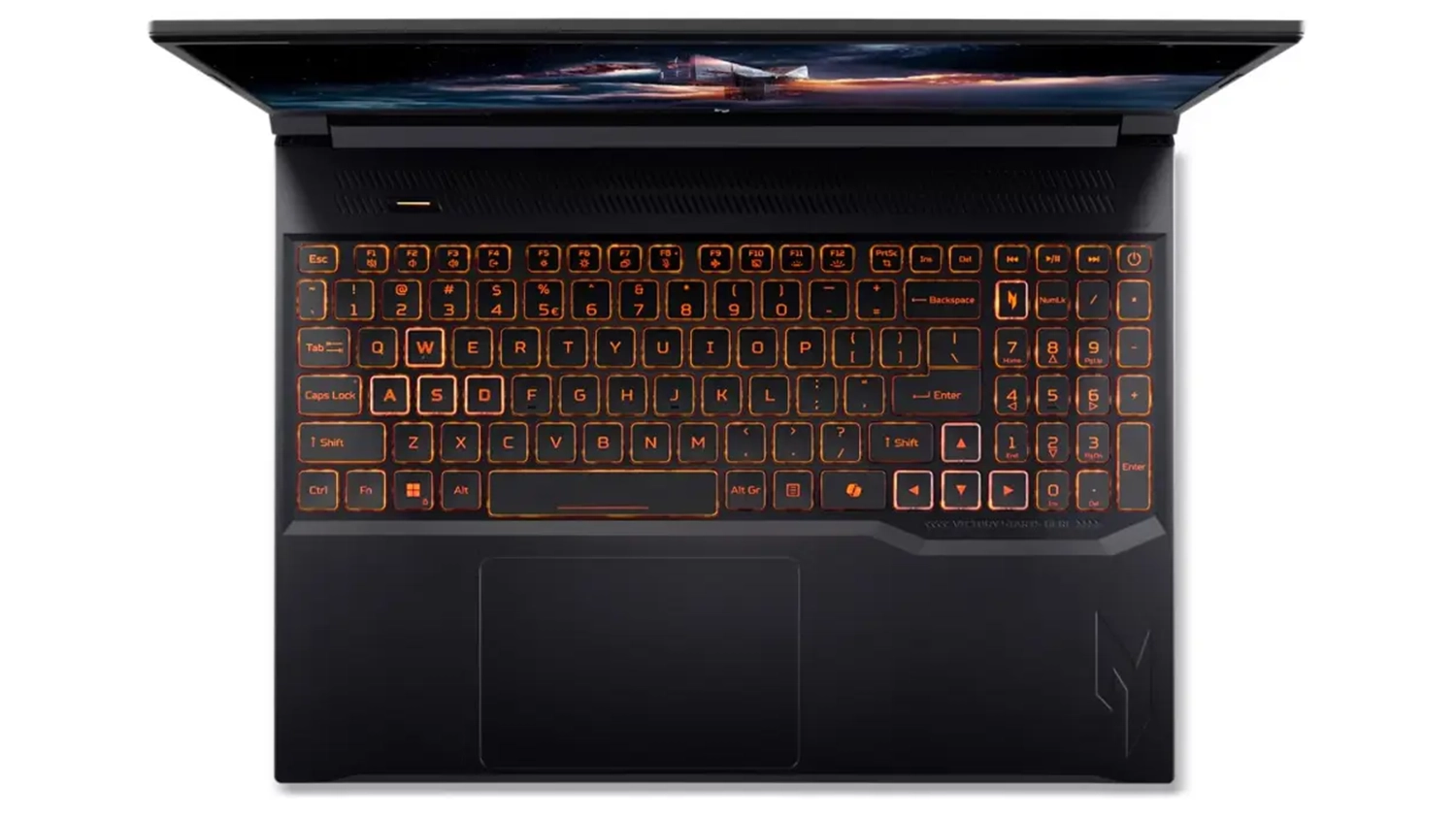 Acer Nitro V 16 – klávesnice notebooku