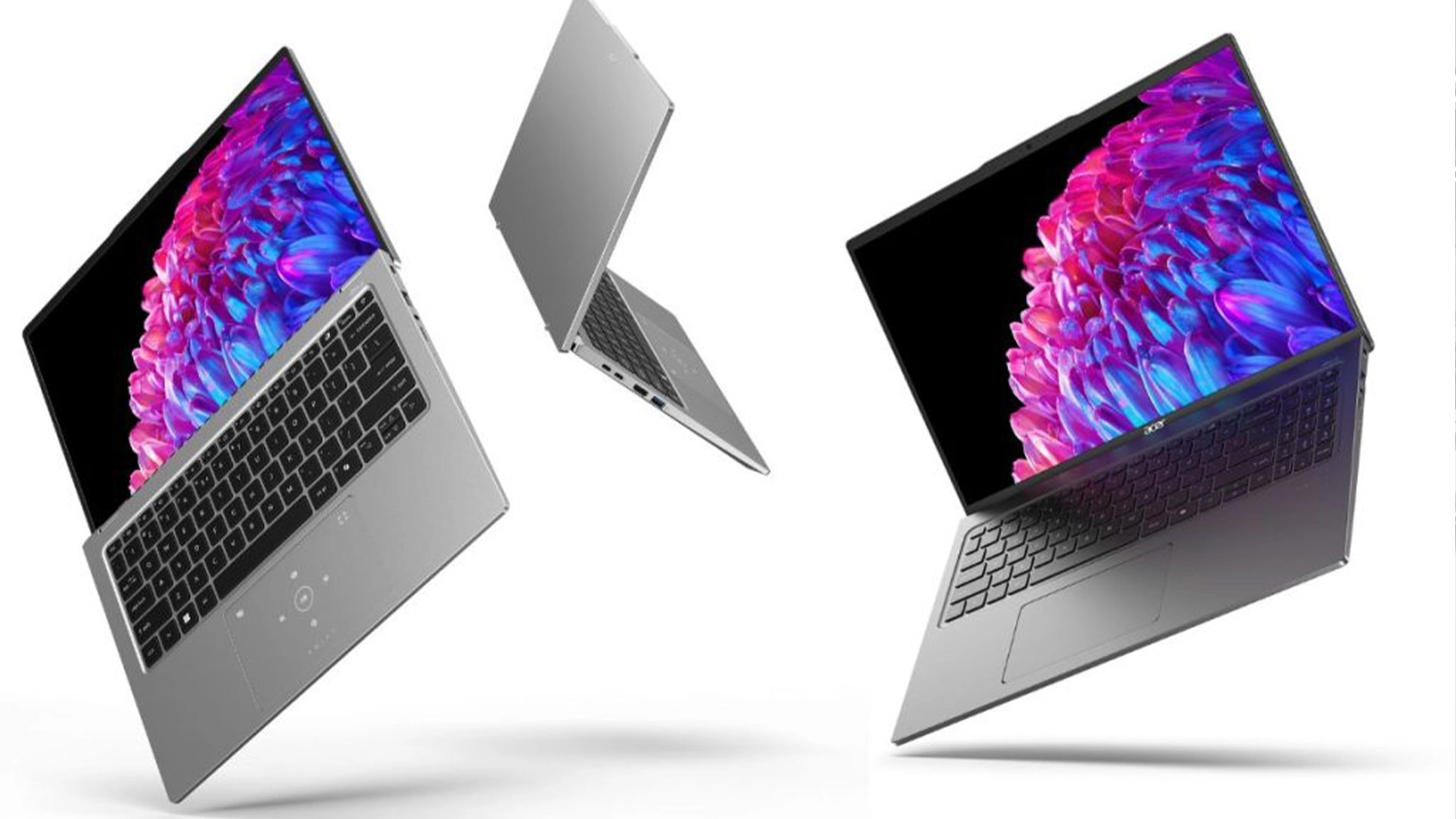 Tri pootvoren&eacute; notebooky Acer