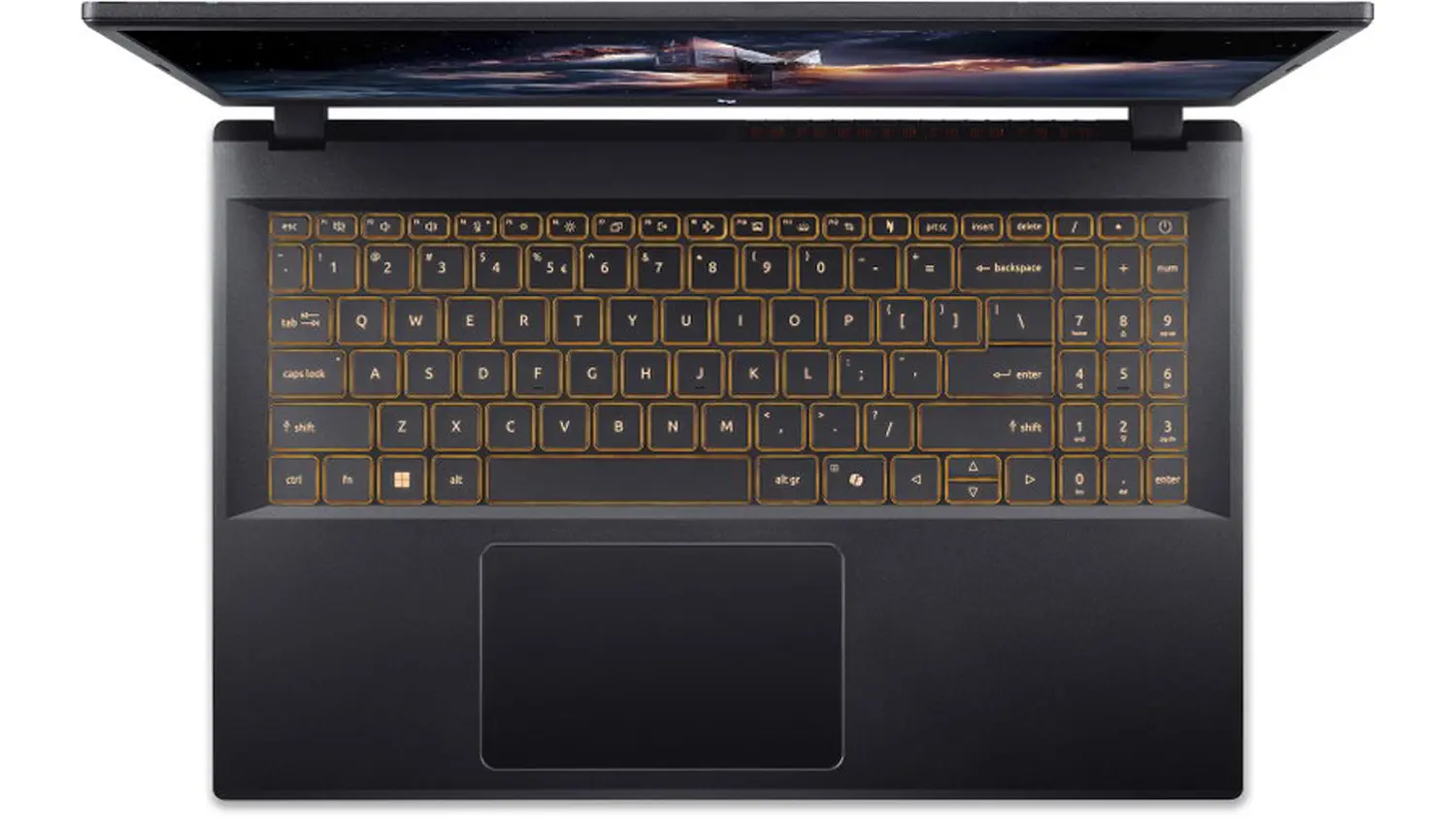 Podsvícená klávesnice notebooku Acer Nitro V 15