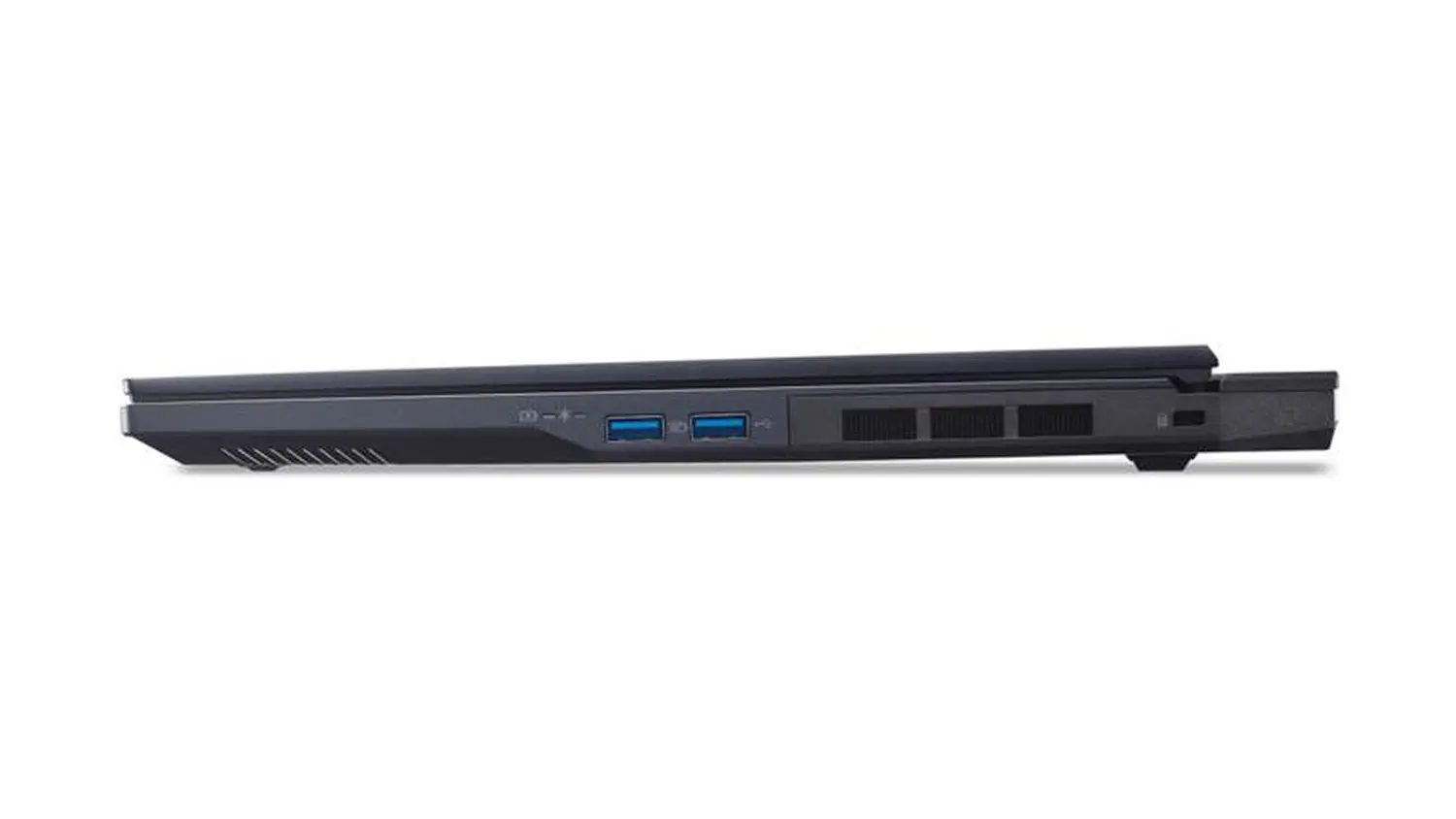 Notebook Acer – pohled zboku
