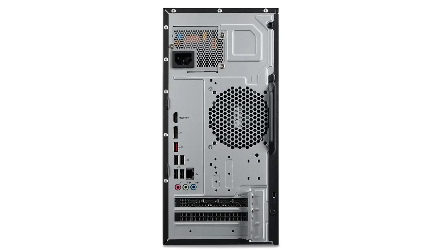 Porty na zadn&iacute; straně poč&iacute;tače Acer Aspire TC-1860