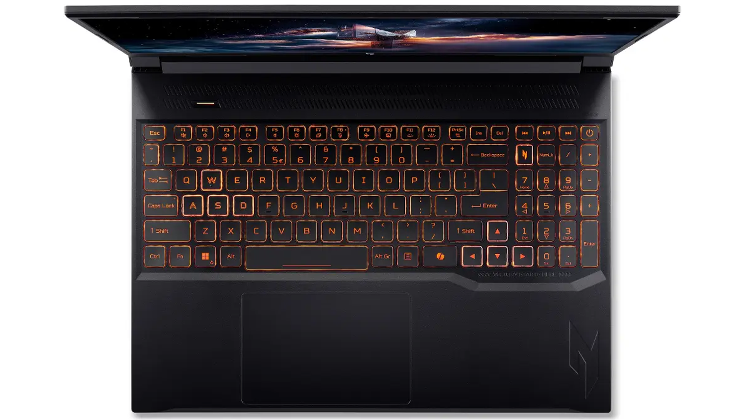 Podsvícená klávesnice notebooku Acer Nitro V 16 AI