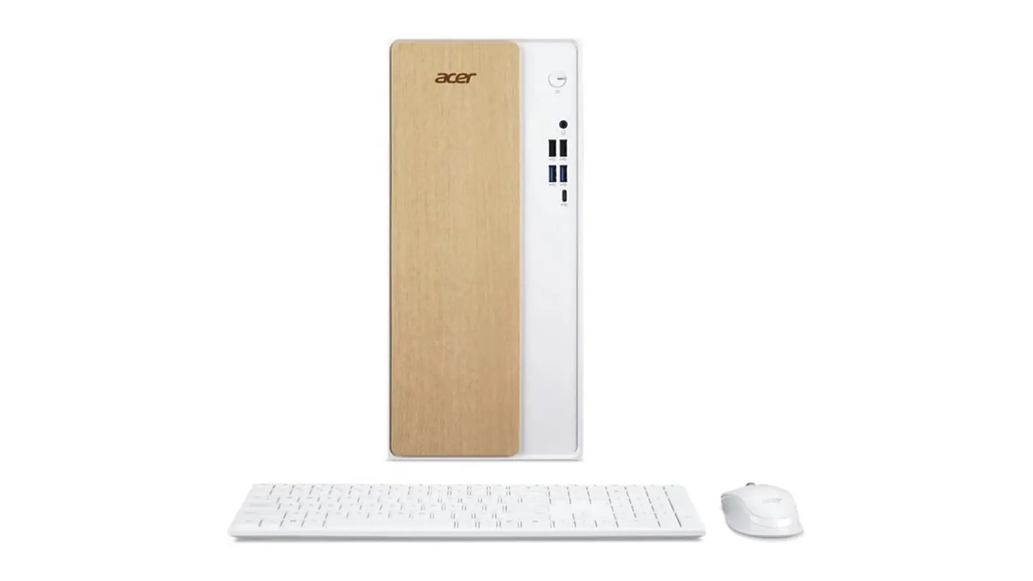 Stolní počítač Acer Aspire TC-102 s klávesnicí a myší