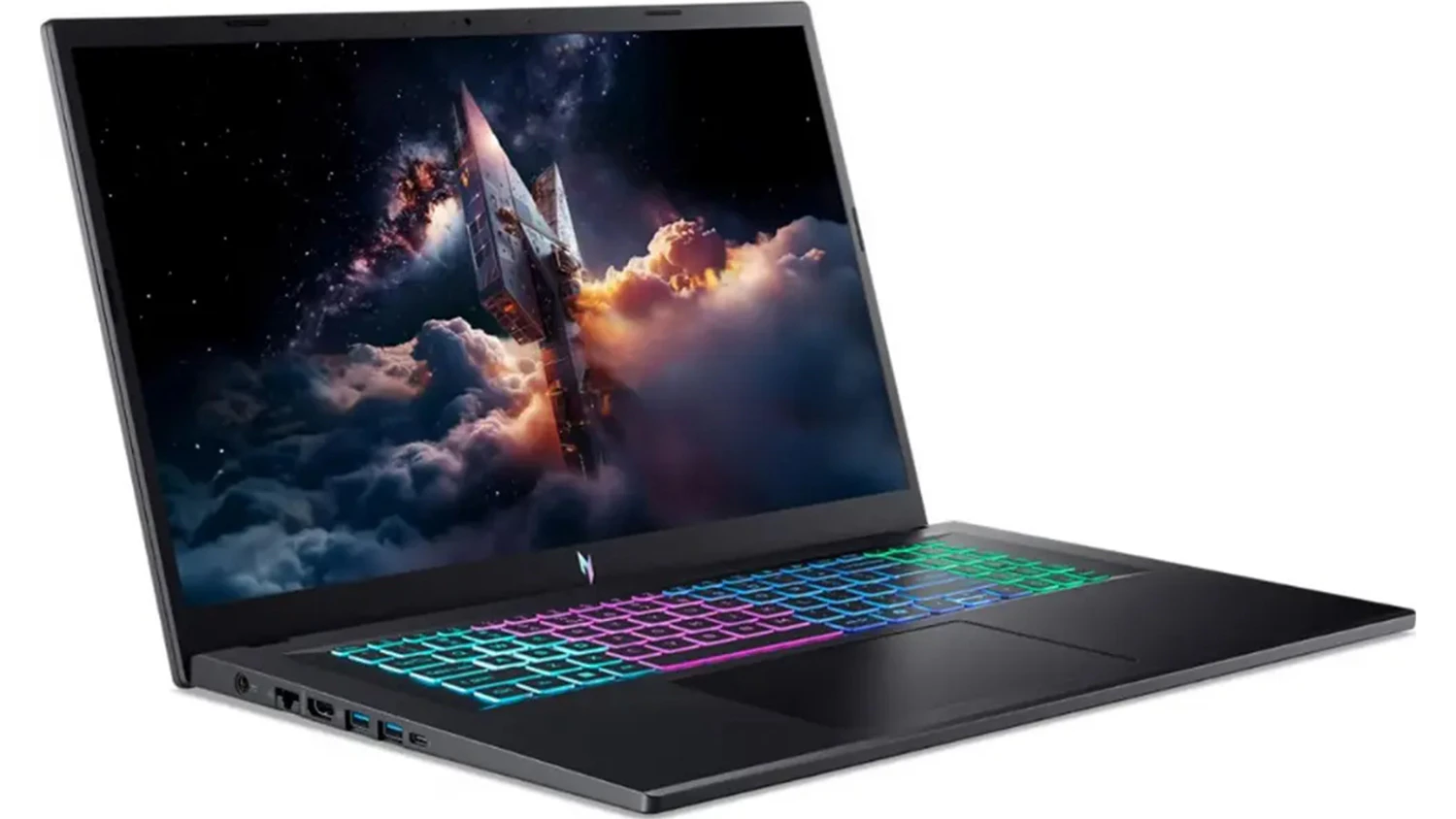 Notebook Acer Nitro V 17, pohľad zo strany