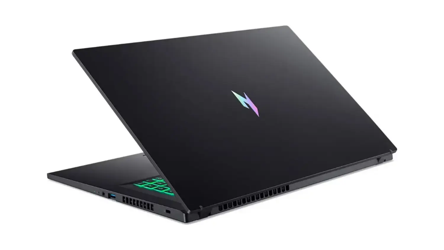 Herní notebook Acer Nitro V 17, pohled zezadu