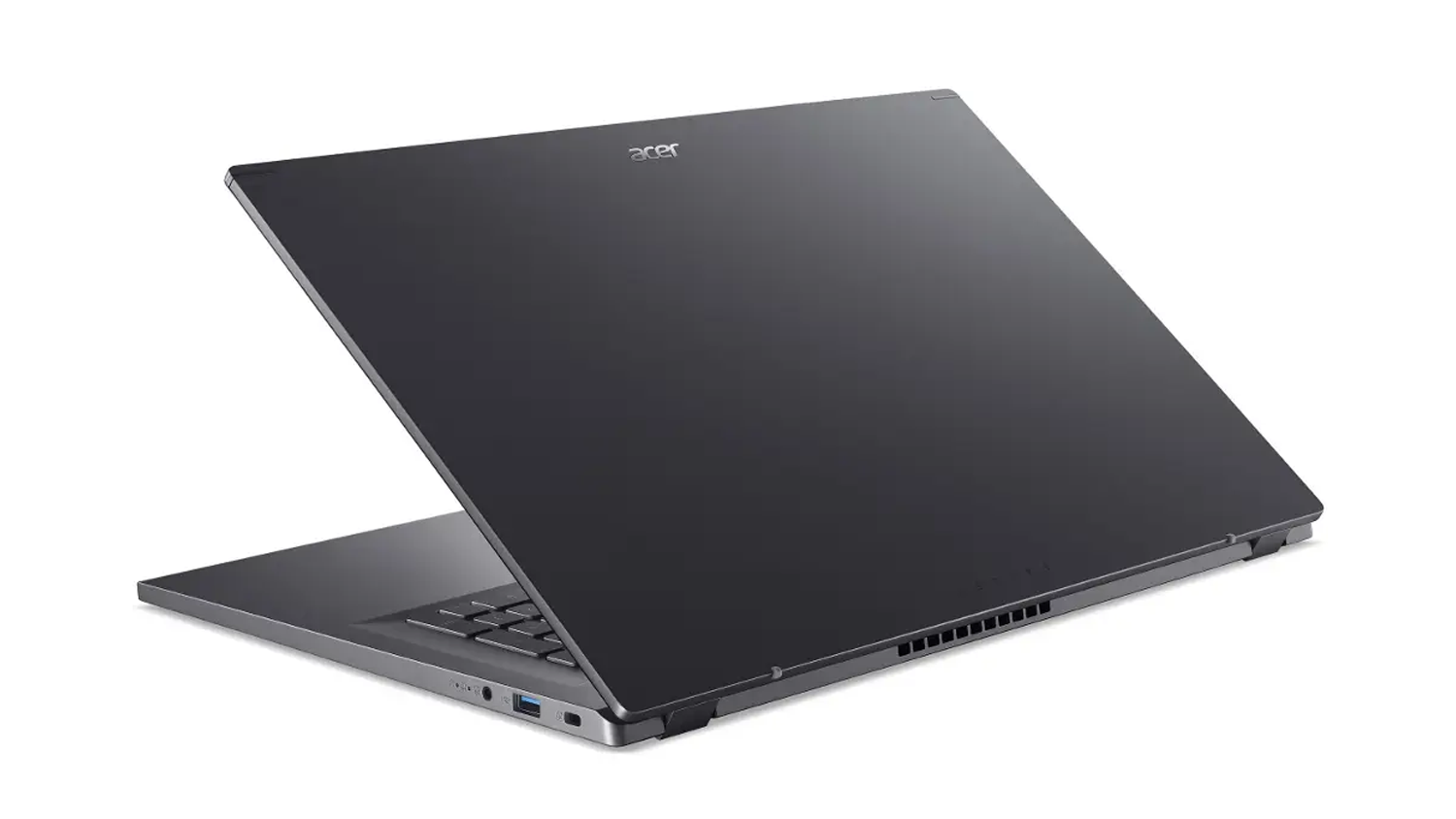 Přivřený notebook Acer Aspire 17