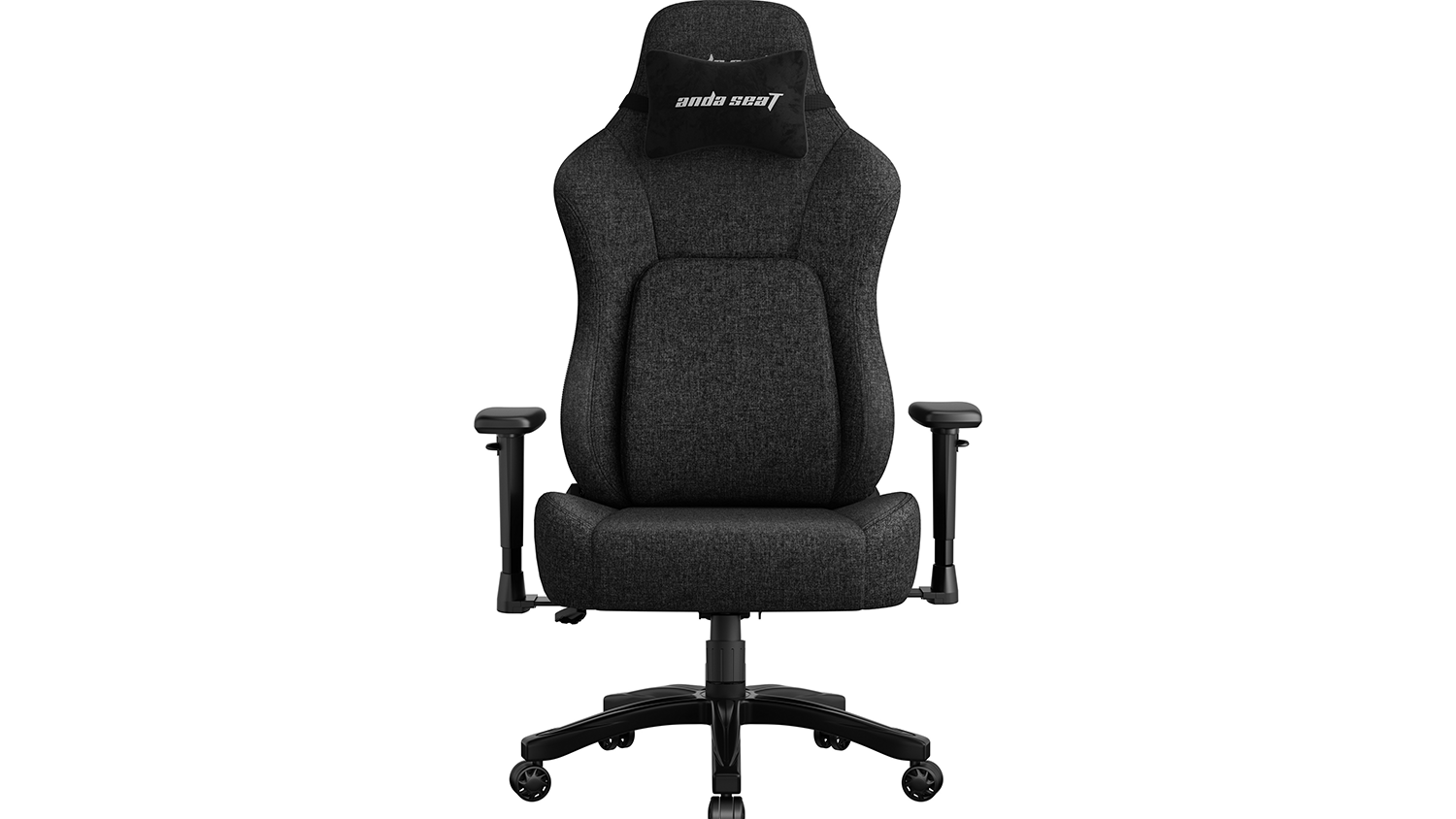 Herné kreslo Andaseat Phantom 4 Black Fabric