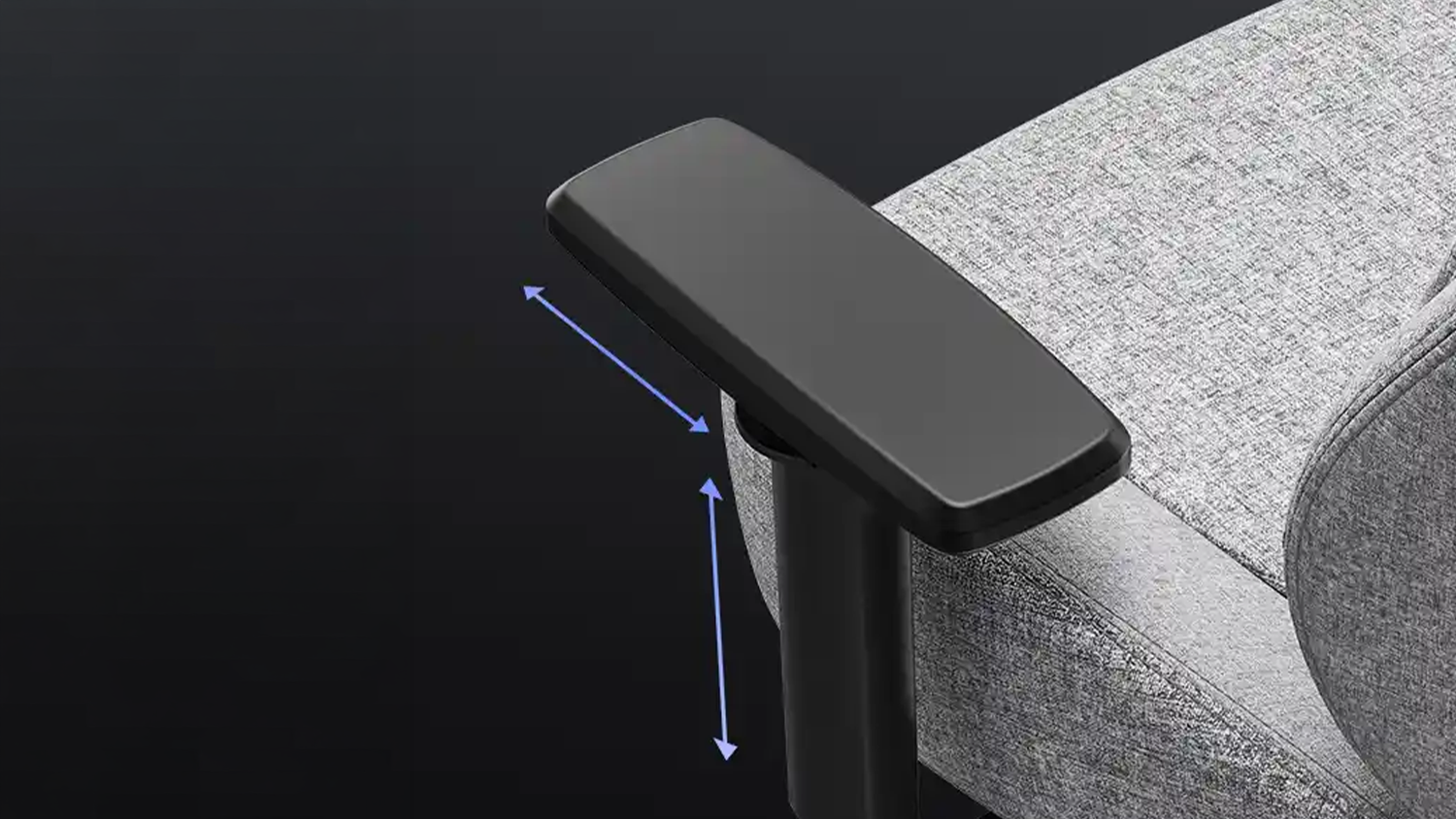 Nastaviteľné podrúčky kresla Andaseat Phantom 4