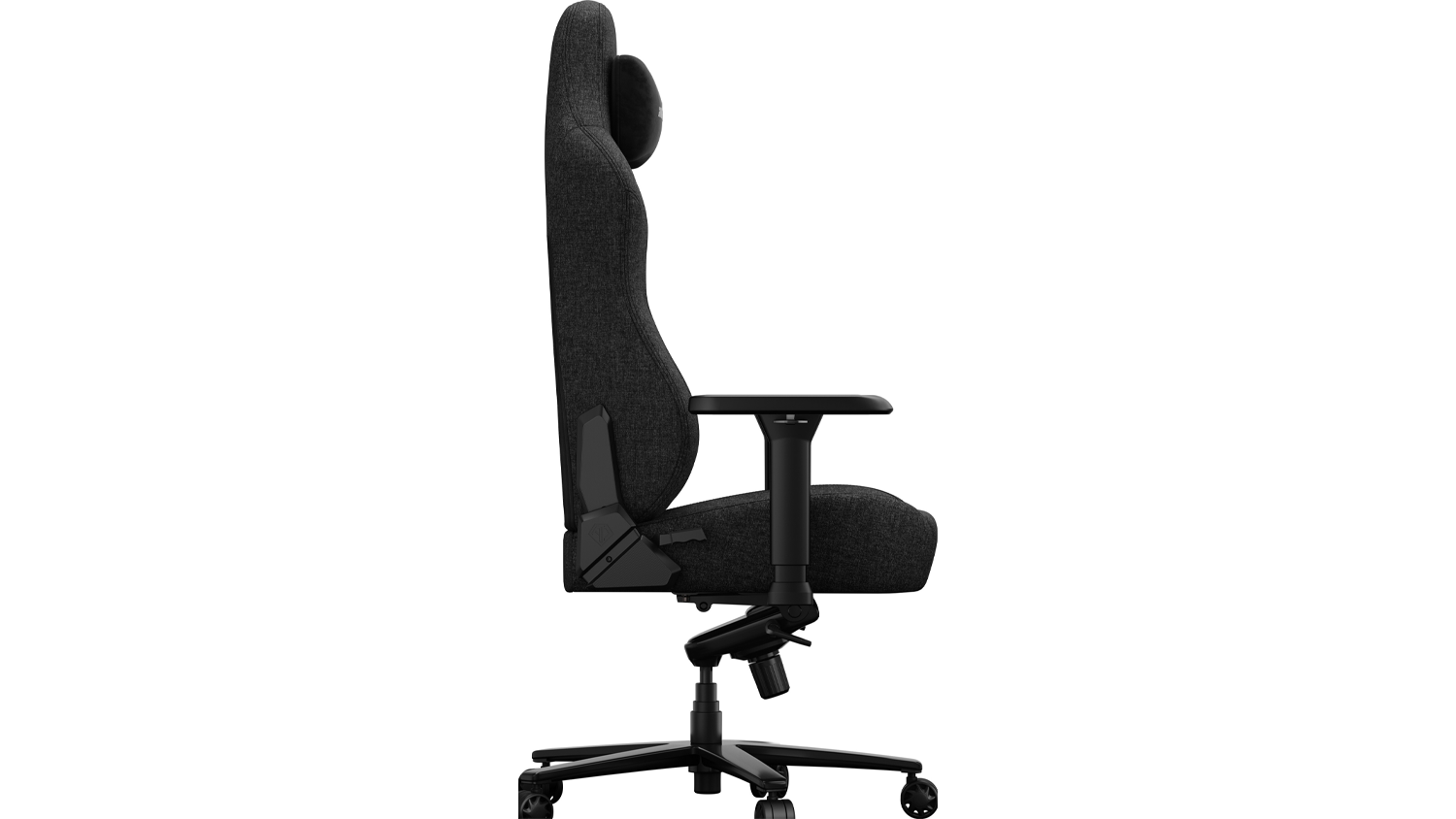 Herná stolička AndaSeat Phantom 4 Pro Black Fabric zboku