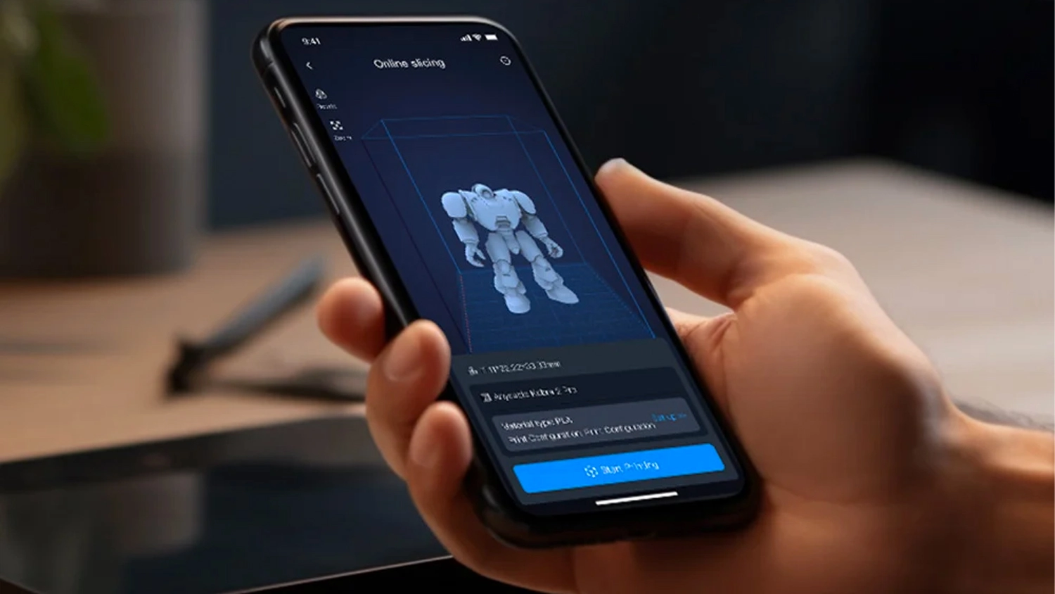 Aplikace Anycubic na smartphonu