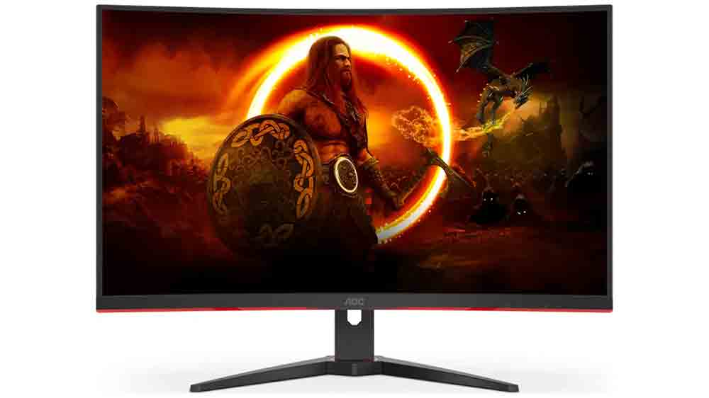 LCD Monitor AOC C32G2ZE/BK_01