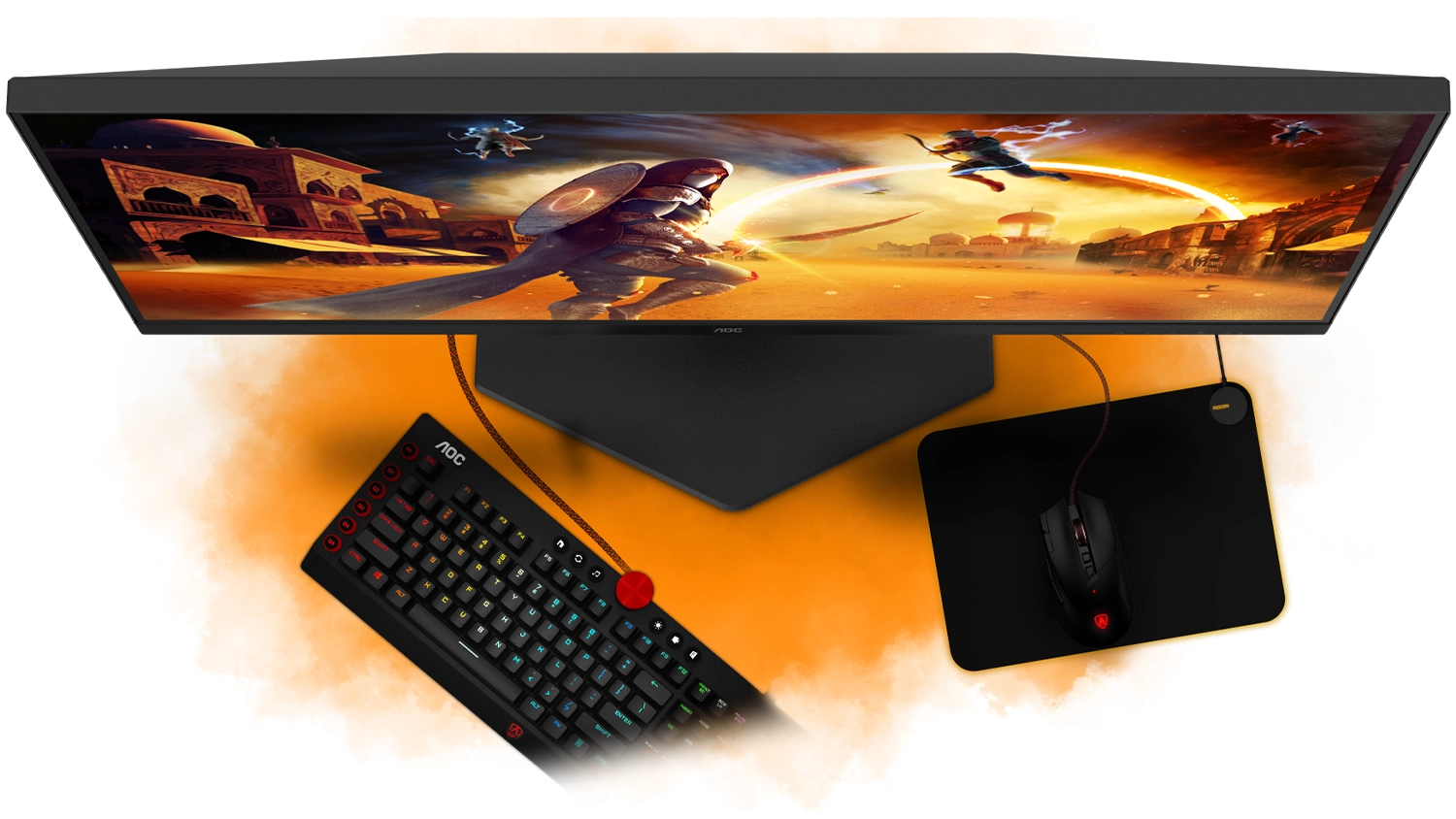 AOC hern&iacute; setup