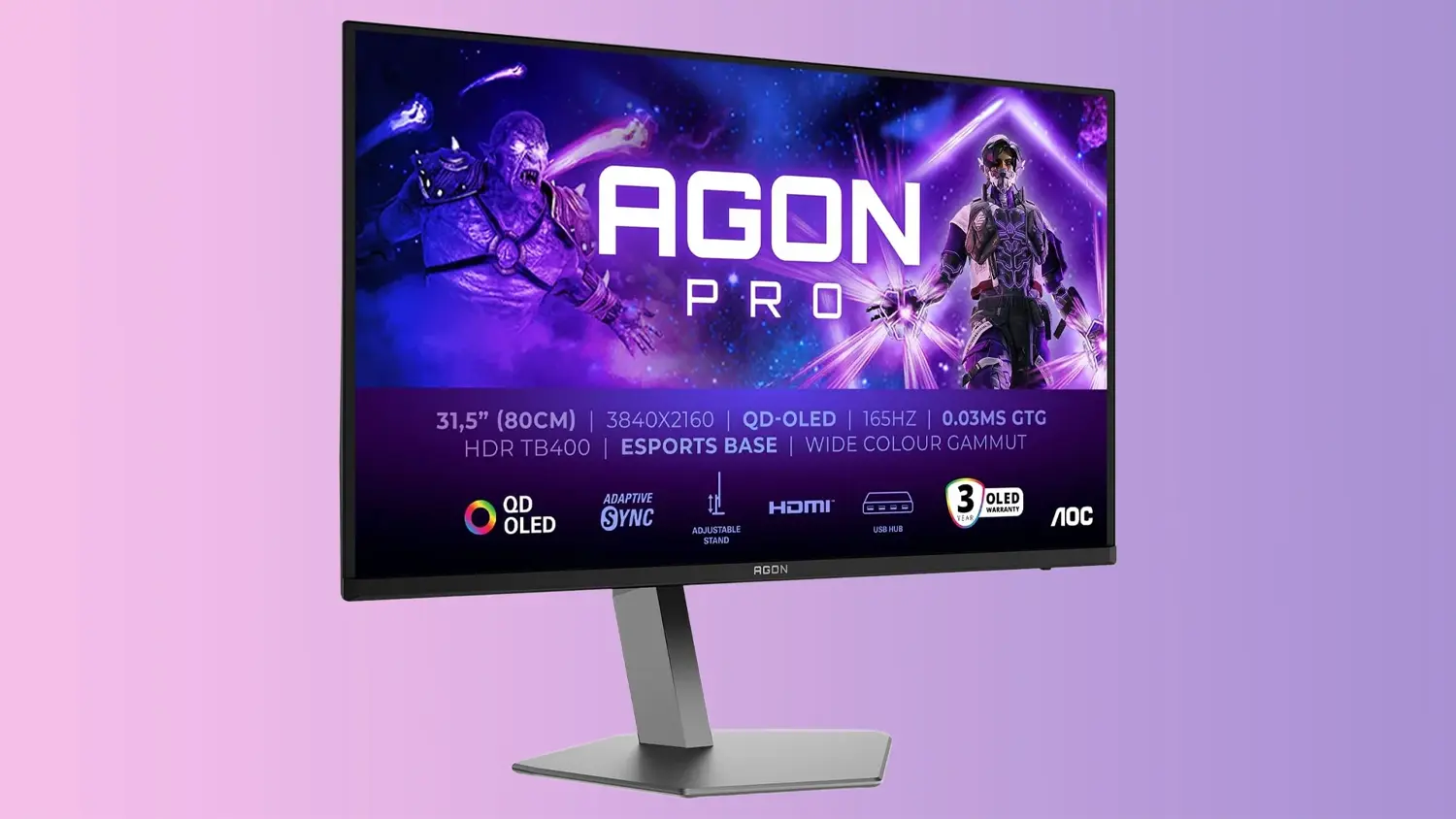 AOC AGON AG326UD na fialovém pozadí_03