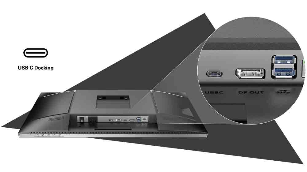 Monitor AOC U27U3CV m&aacute; port USB-C