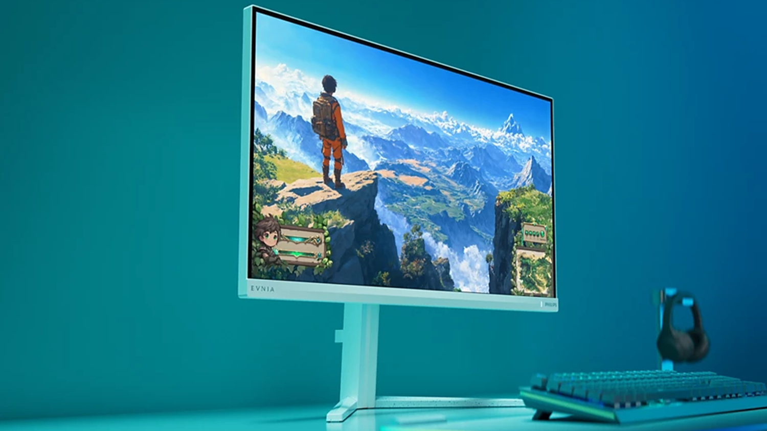 Herní monitor Philips 27M2N3501PA na stole