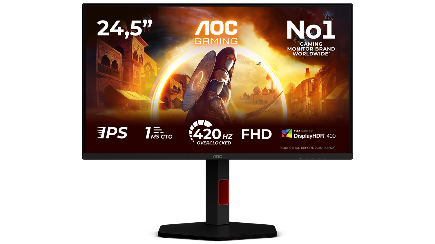 Herní monitor AOC 25G4KUR