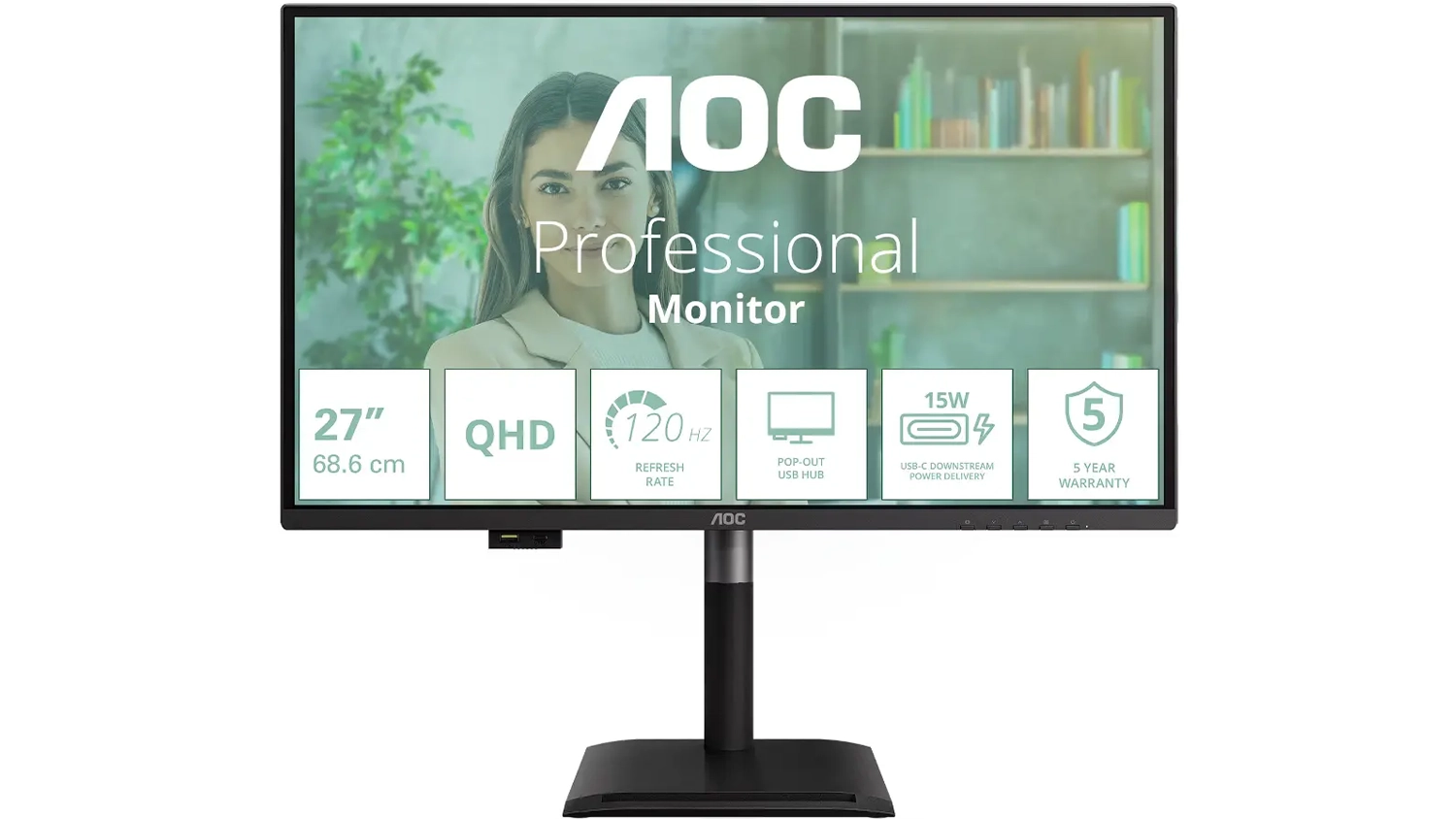 Monitor 27 AOC Pro-Line Q27P4U černý