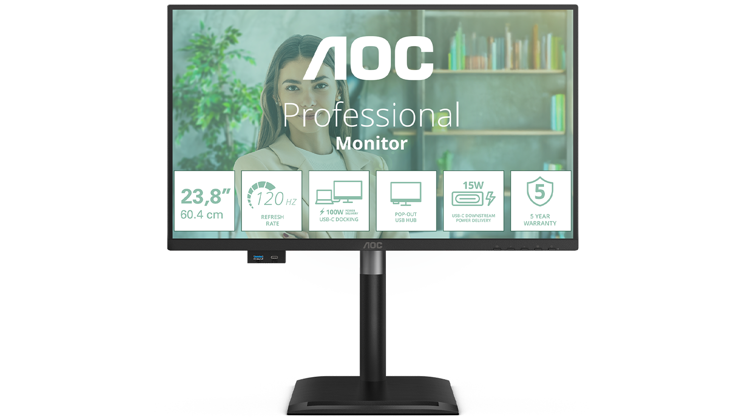 Kancelářský monitor AOC 24P4CV