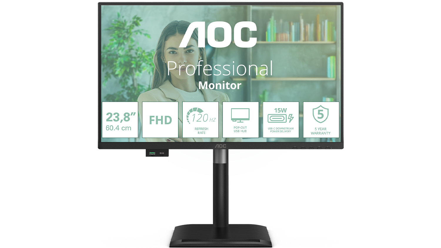 Kancelářský monitor AOC 24P4U