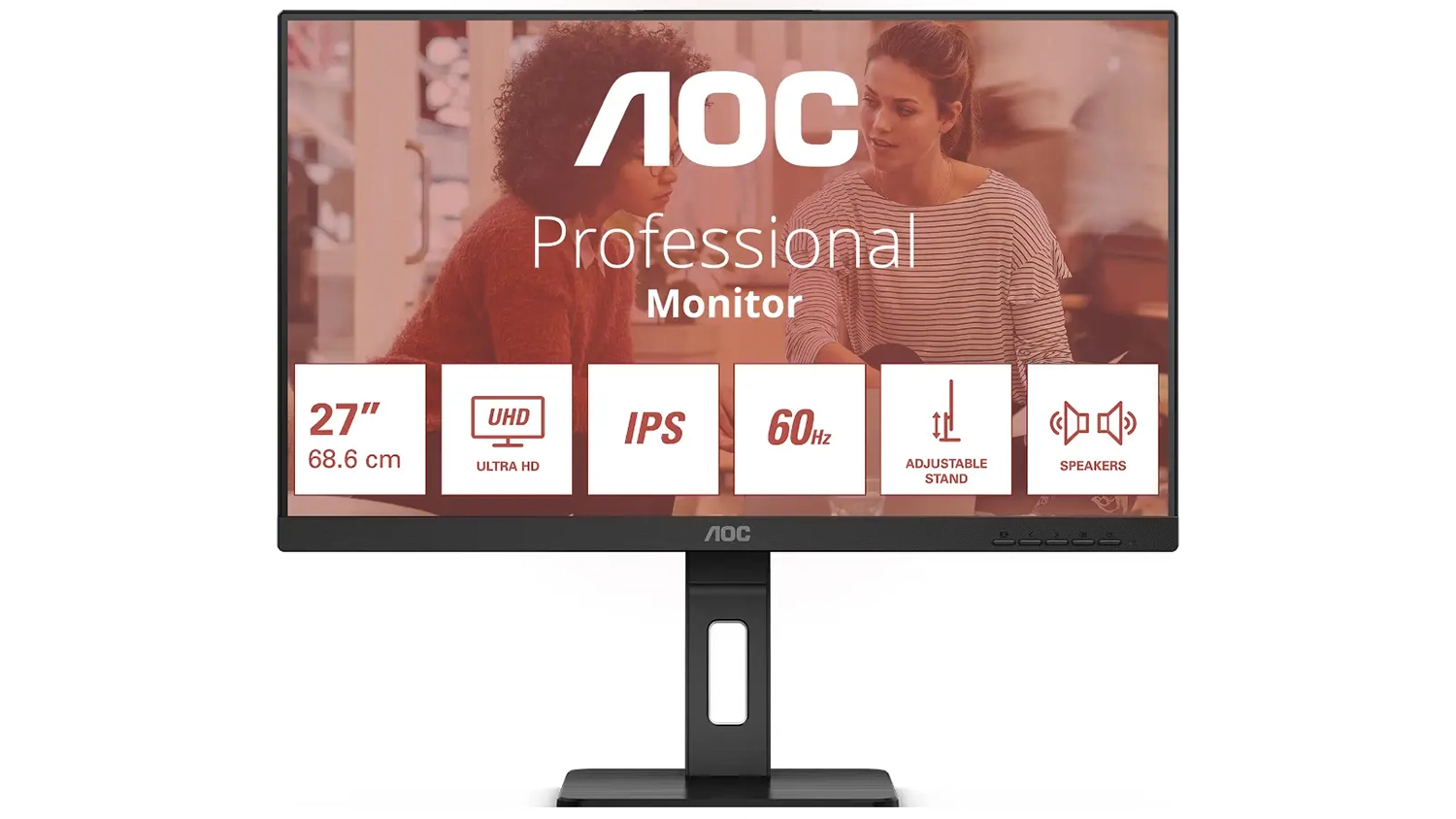 Monitor 27 AOC Pro-Line U27E3UF čern&yacute;