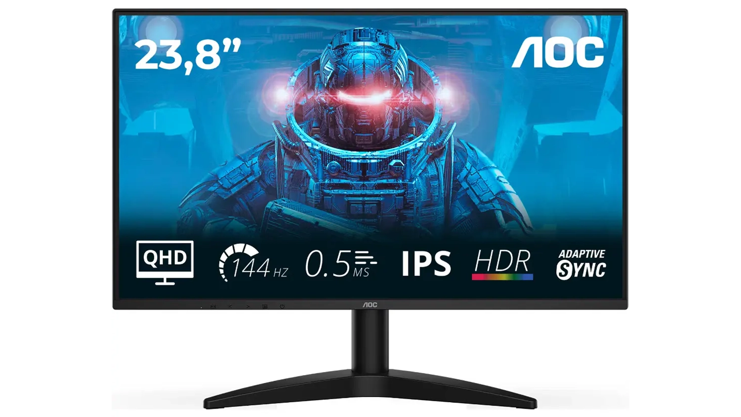 Herní monitor 23,8 AOC 24B36X černý