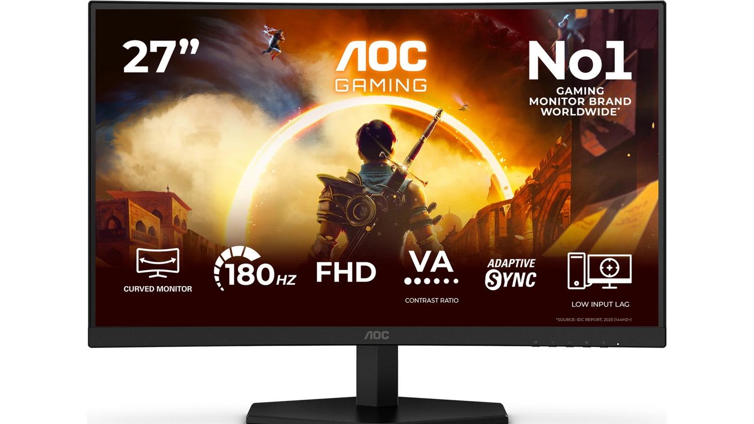 Herní monitor AOC Gaming C24G42FE