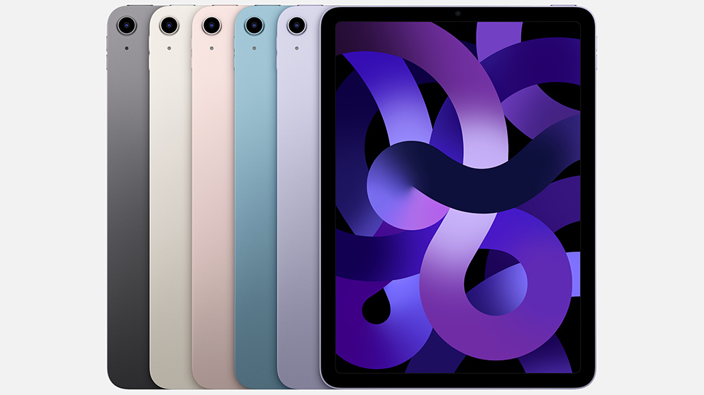 Barevné variace iPadu