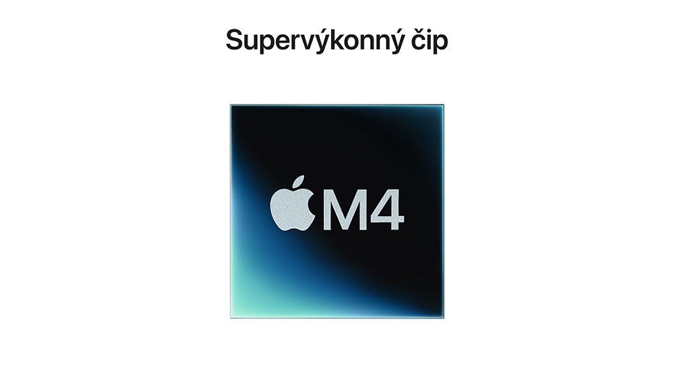 Supervýkonný čip M4 Max.