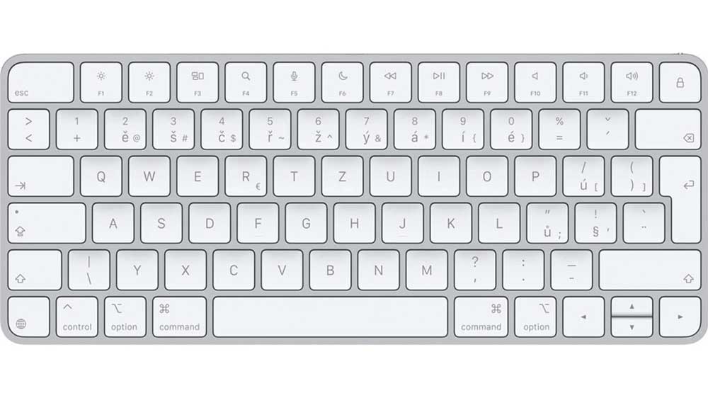 Bílá klávesnice Apple Magic Keyboard_01