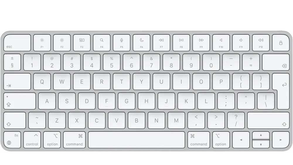 Bílá klávesnice Apple Magic Keyboard_1