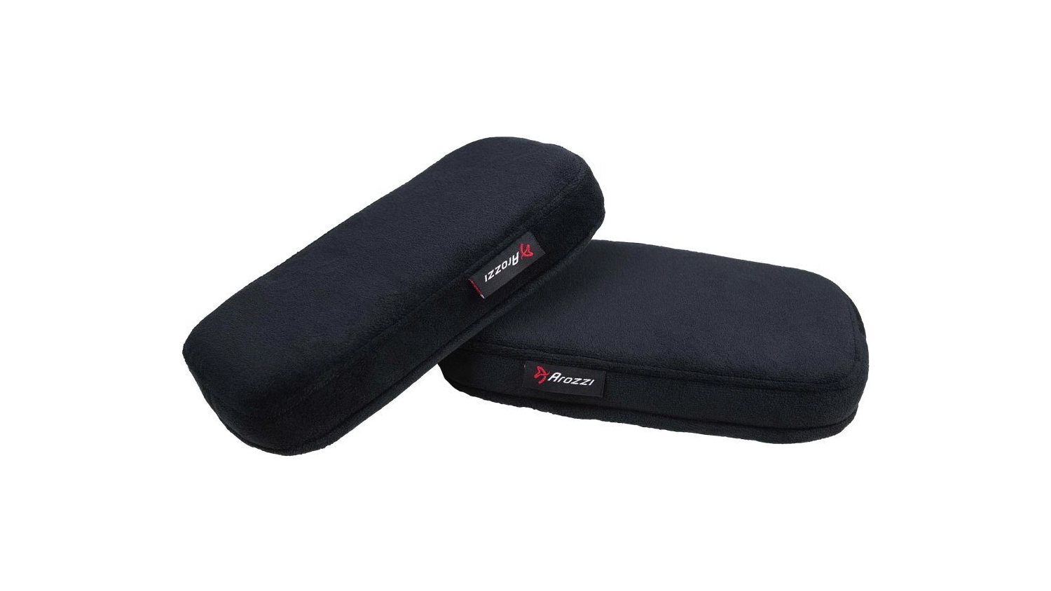 N&aacute;hradn&eacute; opierky r&uacute;k Arozzi Memory Foam čierne bočn&yacute; pohľad
