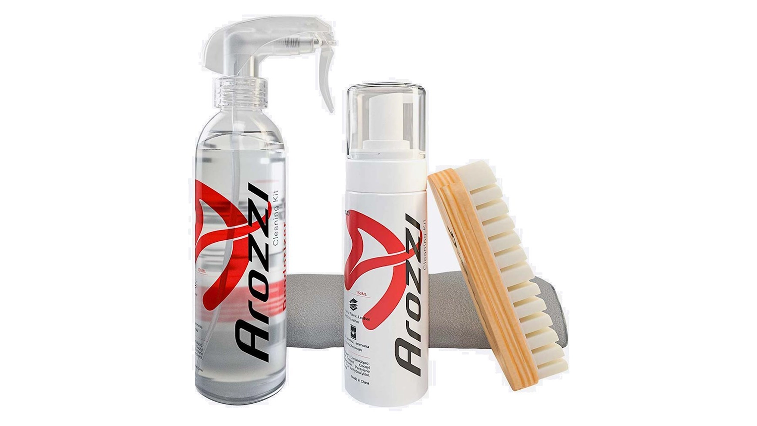 Čistiaca sada Arozzi Cleaning Kit – všetky produkty