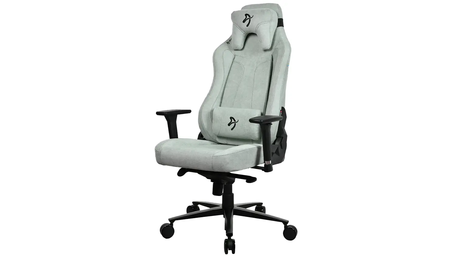Herné kreslo Arozzi Vernazza Soft Fabric, Pearl Green