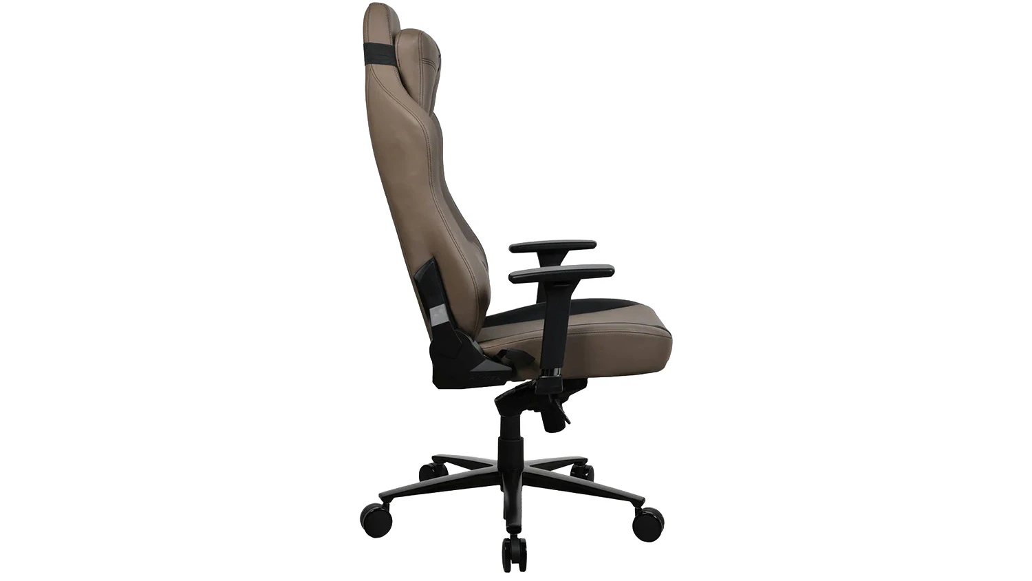 Herná stolička Arozzi Vernazza Soft PU Black – pohľad zboku