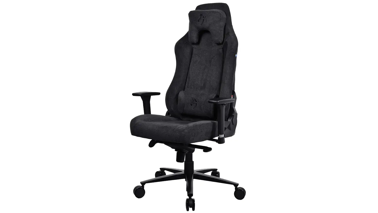 Herné kreslo Arozzi Vernazza Soft Fabric, Black