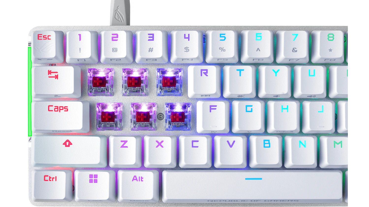 Mechanické spínače ROG NX Red