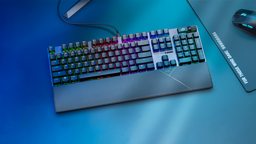 Klávesnice ASUS ROG Strix Scope II 96 Wireless mechanische Gaming Tastatur